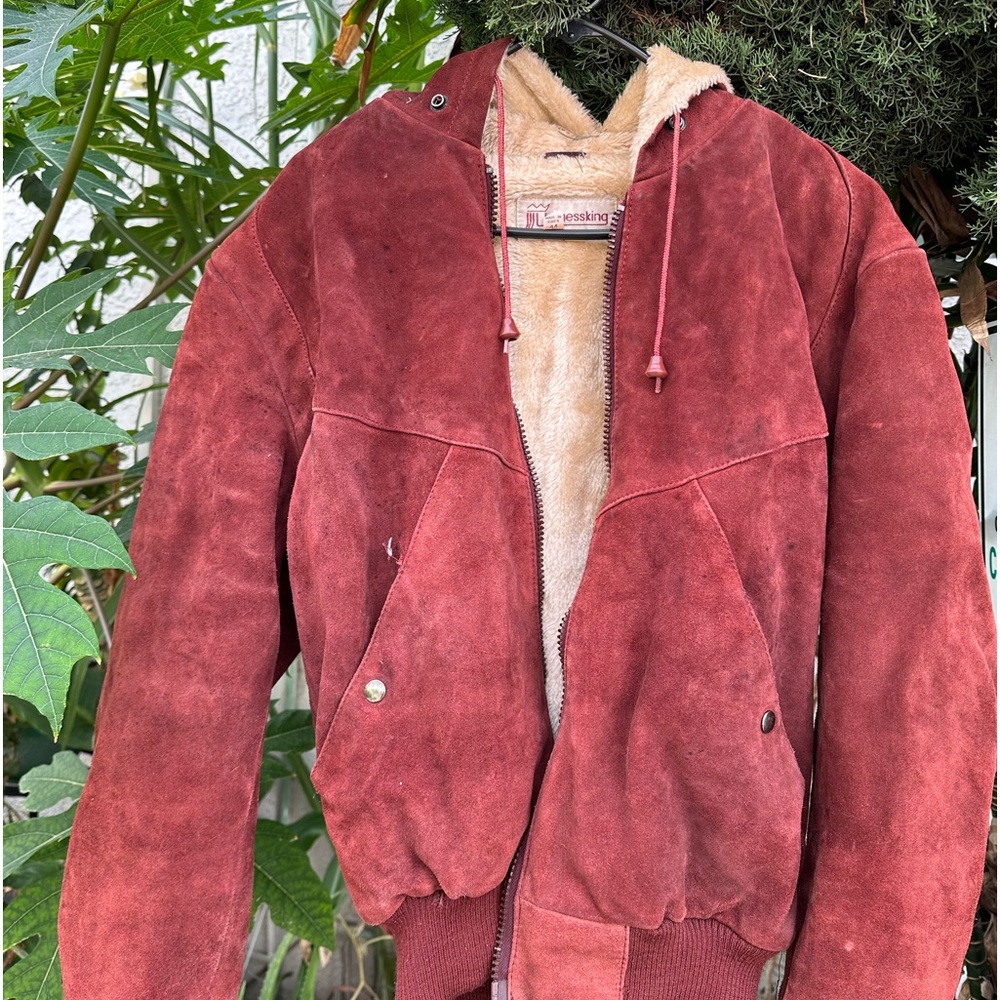 Suede Jacket Medium - image 2